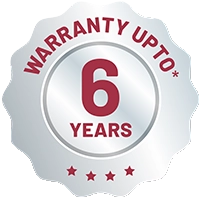 6 year warranty