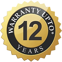 12 Years Warranty
