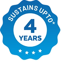 4 Years warranty