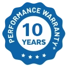 10 Years Warranty