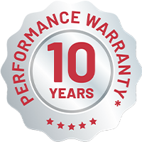 Performance Warranty Upto 10 Years