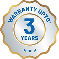Upto 3years Warranty