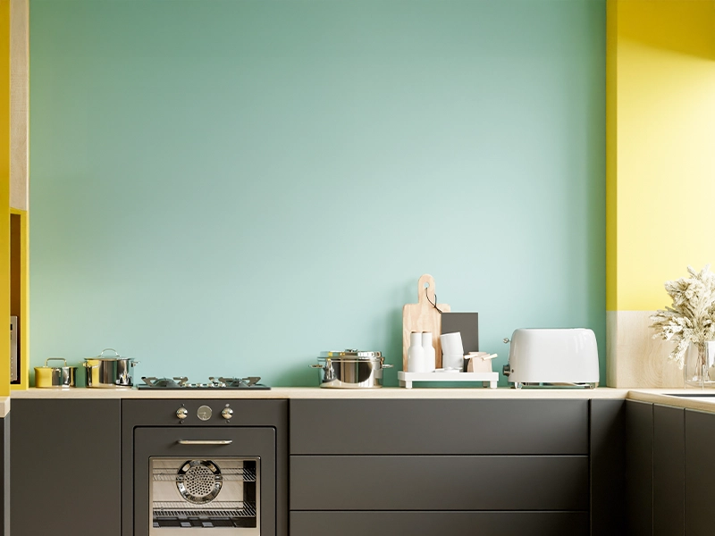 Paint Colour Psychology Kitchen